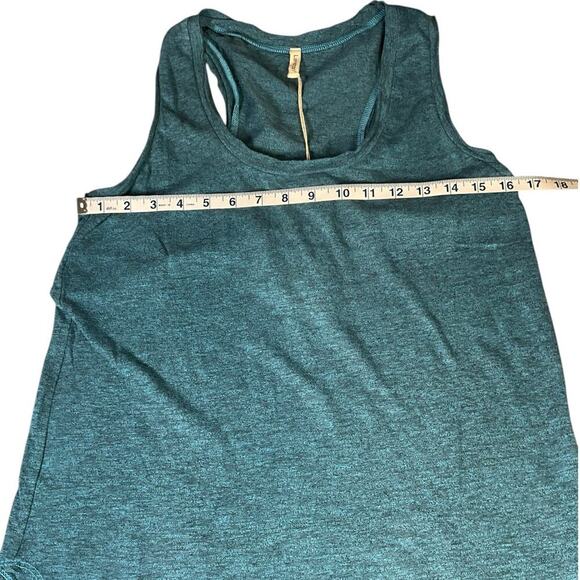 Lanston Racer Back Tank Top Size Medium Light Blue Active Runner Light Weight - Picture 6 of 8